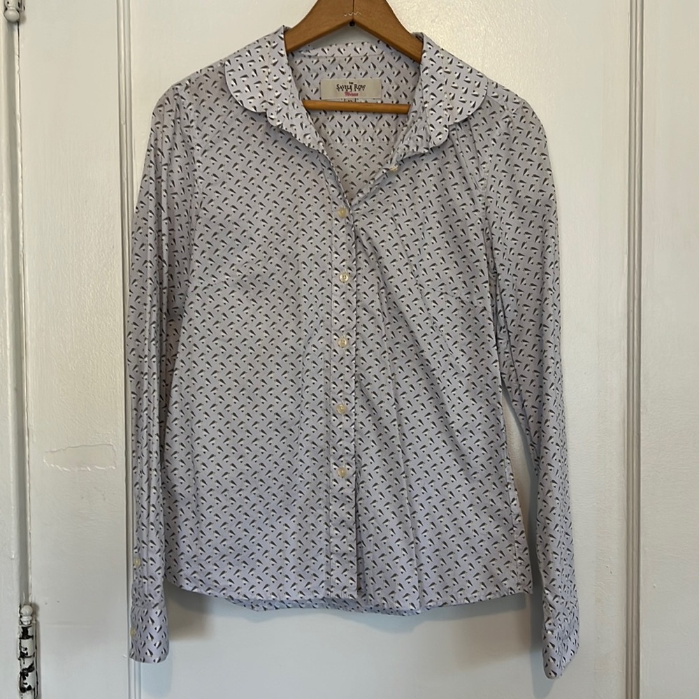 Adorable Bird Print Top